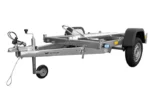 Remorque moto 1 rail unitraler sans plancher