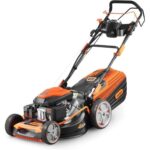 FUXTEC Tondeuse Thermique FX-RM5396PeS-PRO, Largeur De Coupe 53cm, Vitesse Réglable, Démarrage Électrique, Système Autotracté,[100] – Image 3