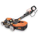 FUXTEC Tondeuse Thermique FX-RM5396PeS-PRO, Largeur De Coupe 53cm, Vitesse Réglable, Démarrage Électrique, Système Autotracté,[100] – Image 2